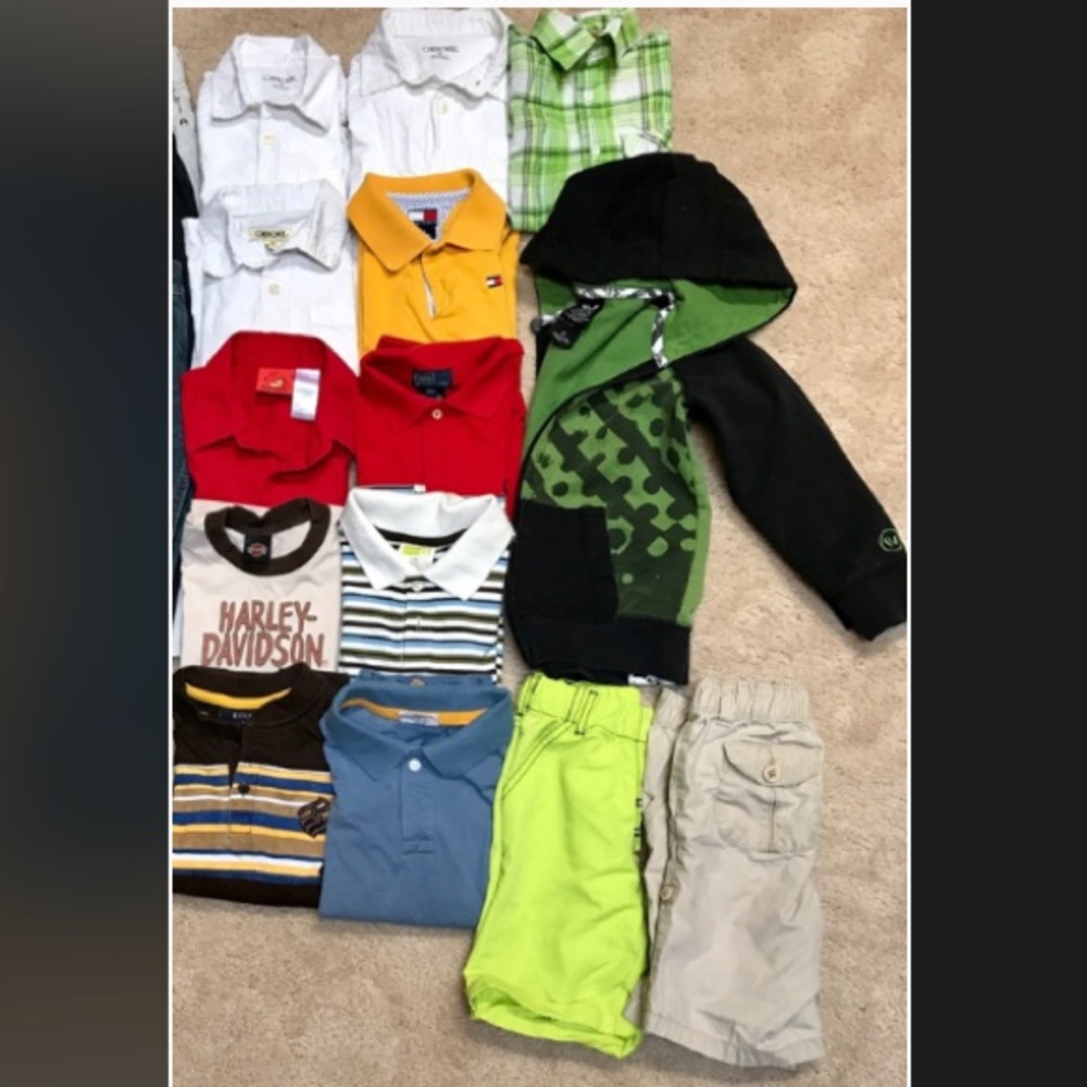 Boys bundle lot of clothes long sleeve 4/5 jacket