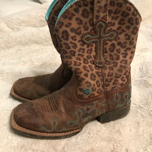 ariat girl cowboy boots