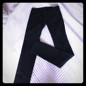 Black J Brand Pencil Leg Jean