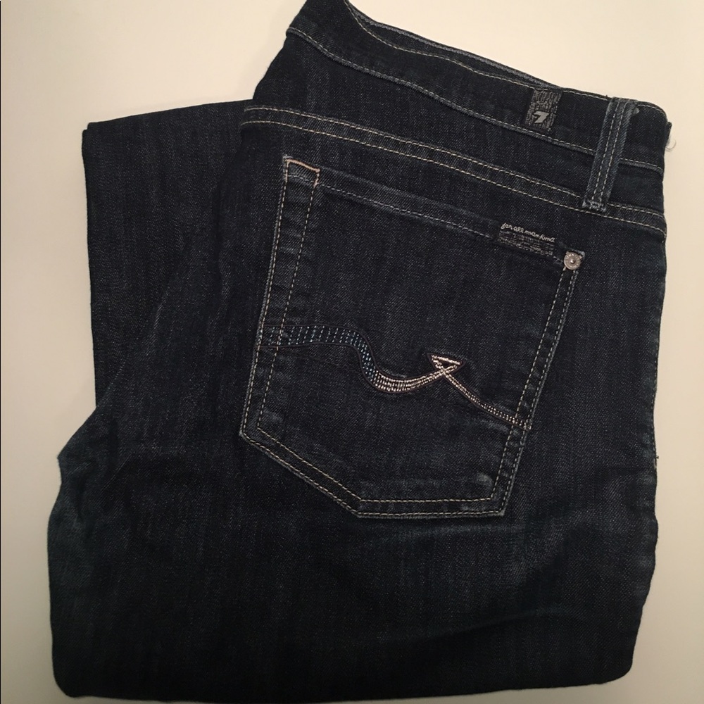7 for All Mankind Straight Leg Jeans - sz 31