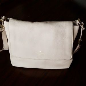 NWT Kate Spade Daveigh Grey Street Cream Handbag