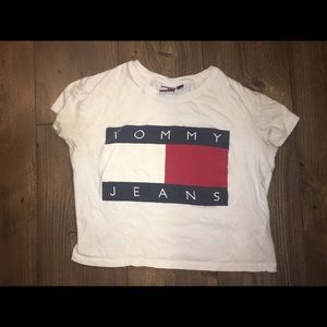 TOMMY HILFIGER Logo Crop Top