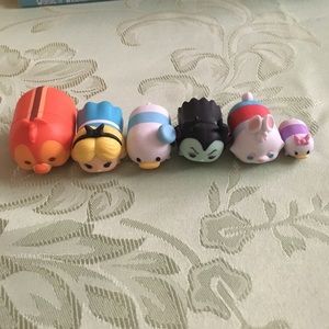 6 Disney Tsum Tsum's NEW, just duplicates for us