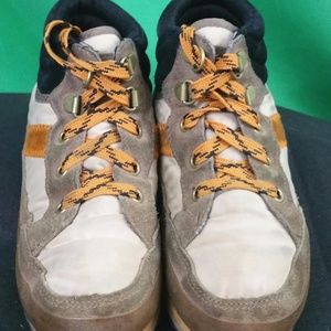 LAND'S END SHEARLING LINED SOFT BOOTS - BOYS 12M