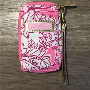 Lilly Pulitzer Alpha Phi Wristlet