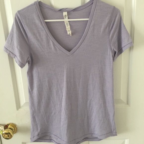 Lululemon size 6 what the sport tee - Picture 1 of 3