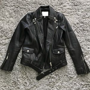 MAJE ✖️Leather jacket ⚡️🖤⚡️