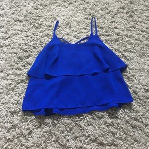 Royal Blue Top