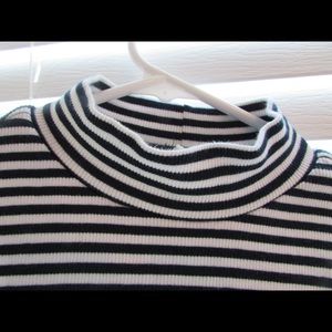 crop turtleneck tank top
