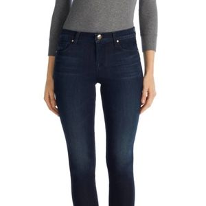 J Brand Jeans - Mid-Rise Capri in Dark Innovation