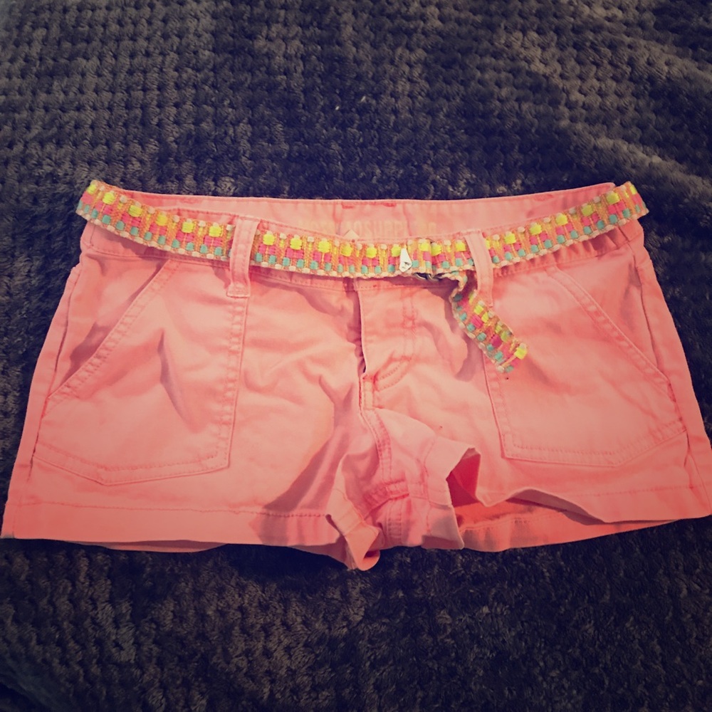 Coral shorts!