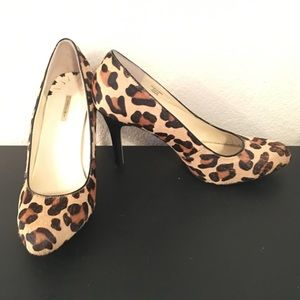 Max Studio Leopard Heels