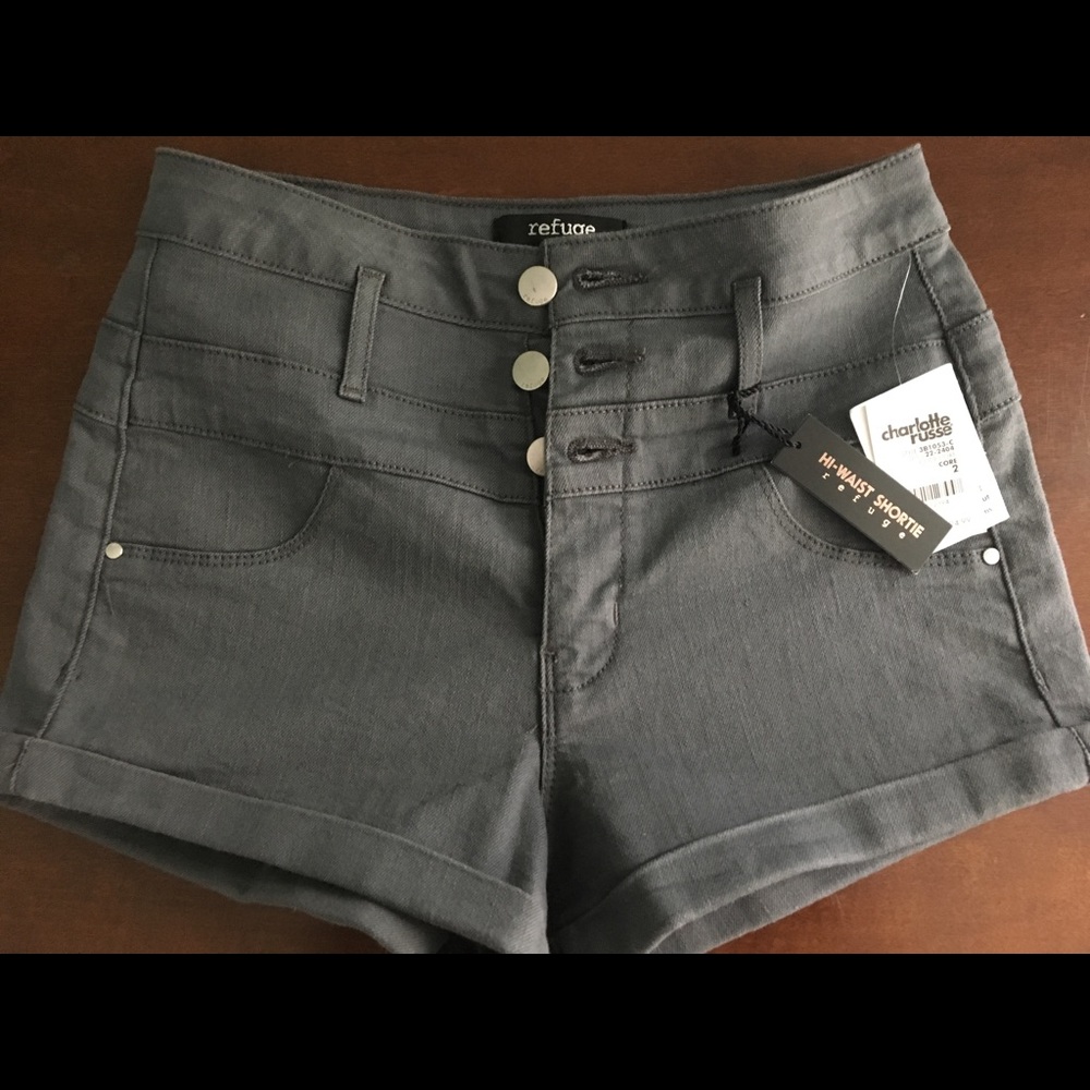 Charlotte Russe Grey Shorts