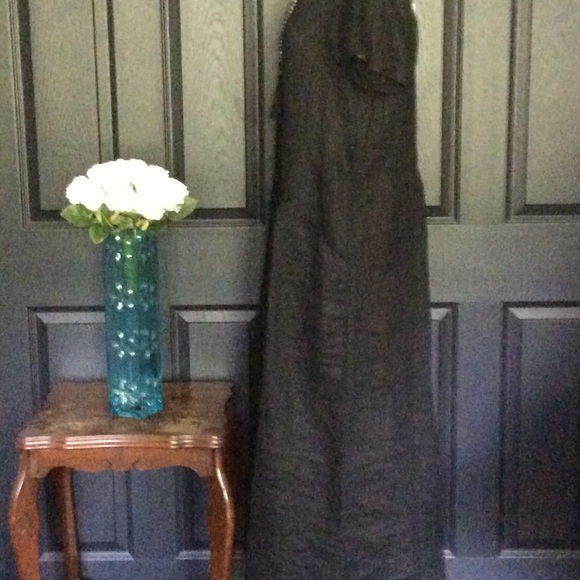👠👠👠Black Linen Dress - Picture 4 of 7