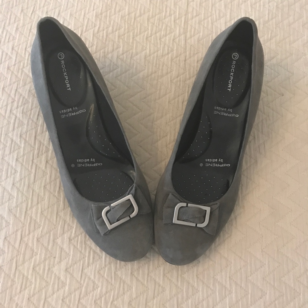 🚫SOLD🚫Suede Rockport wedge shoes