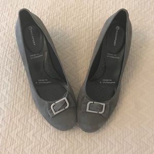 🚫SOLD🚫Suede Rockport wedge shoes