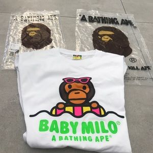 Brand New-Bape T-Shirt M