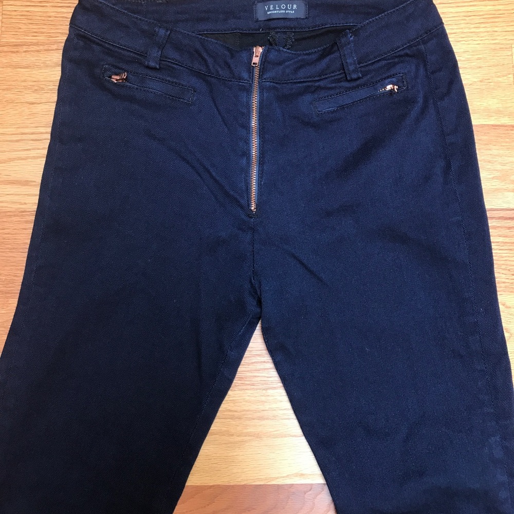 Velour Effortless Style skinny jeans( tailored)