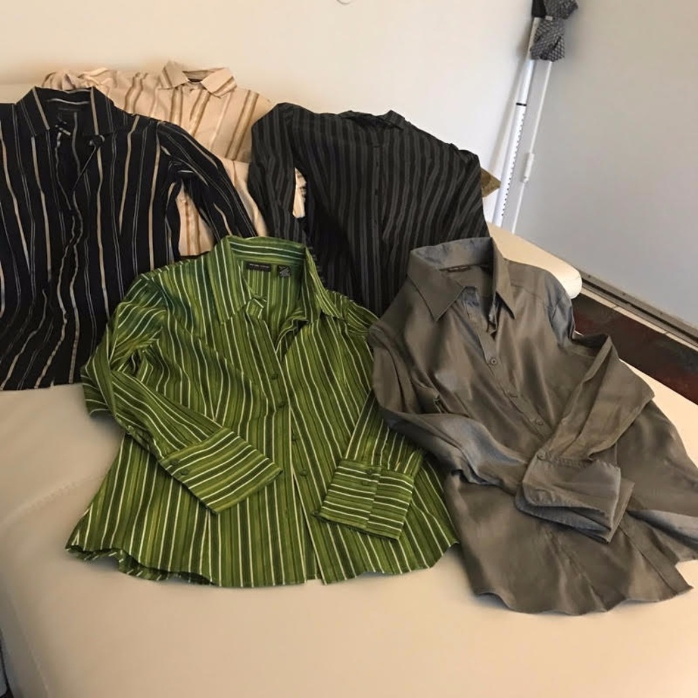 5- Button Down Women's Dress Shirts