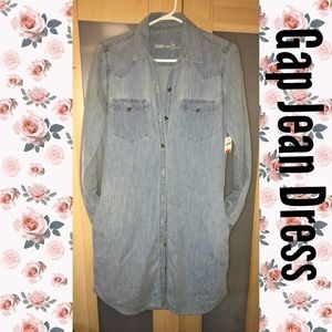 Gap- Jean Dress New!!! 🍂🍁🍂
