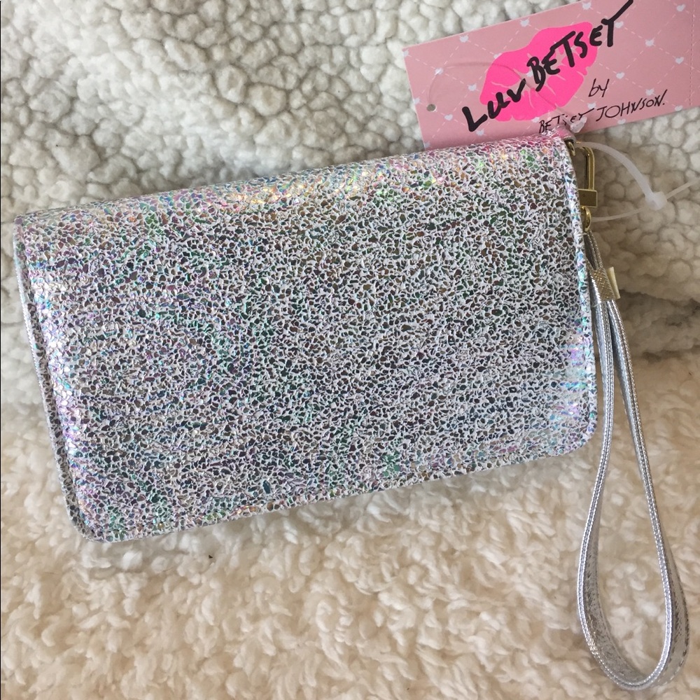 🌸NWT! BETSEY JOHNSON GLITZY HALO WRISTLET - Picture 2 of 5