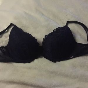 Victoria's Secret 34D Navy Date Light Push-Up