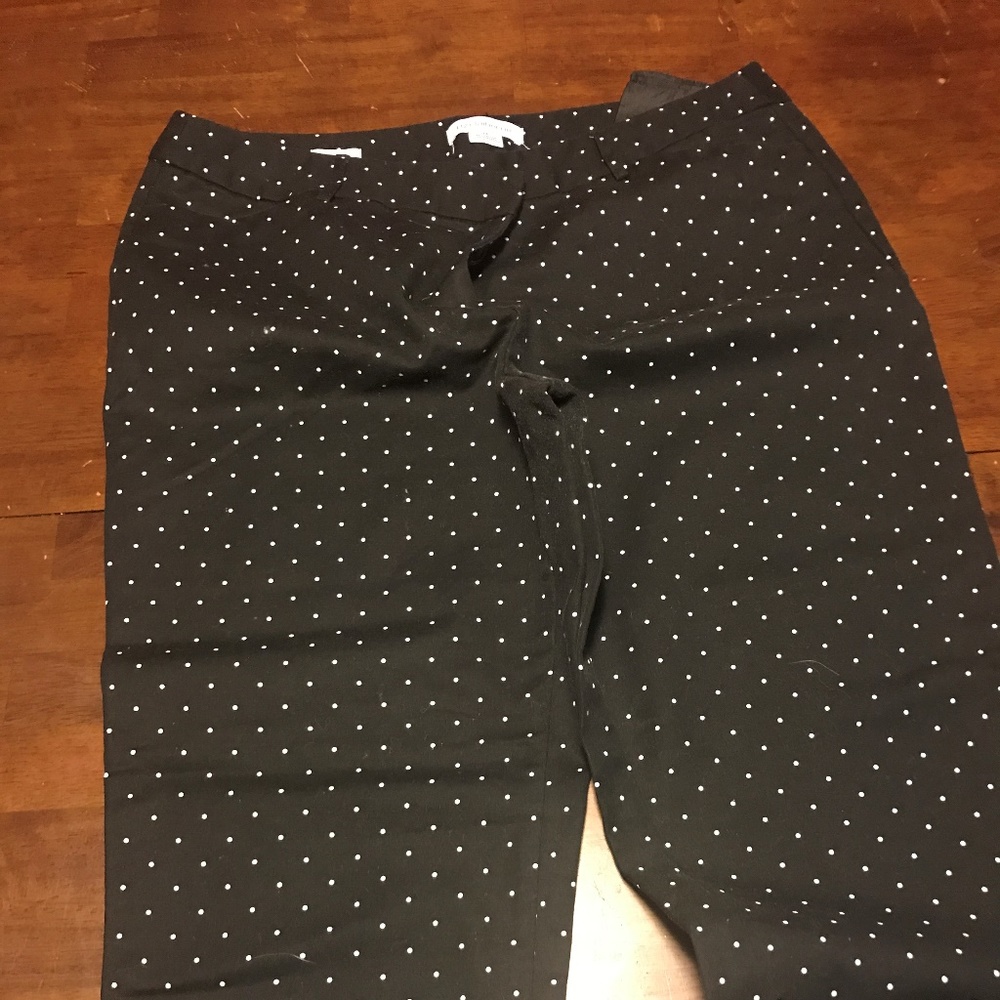 Black & White Polka Dot Pants