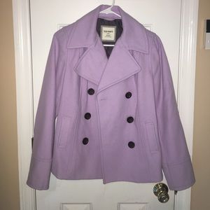 Lavender Pea-Coat