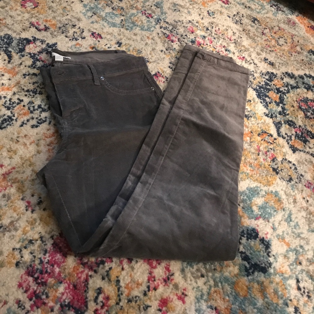 Skinny corduroy pants