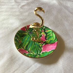 Lilly Pulitzer Flamingo Ring Holder