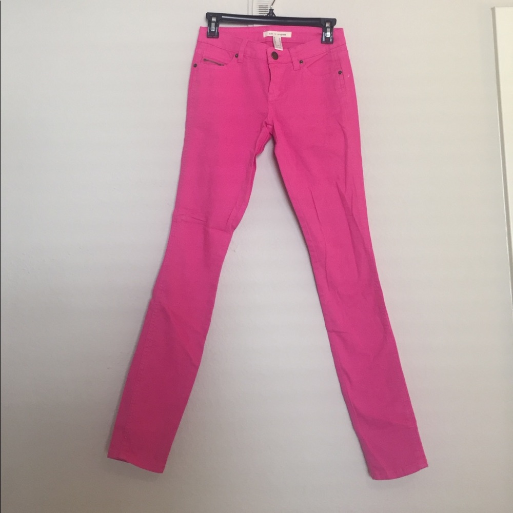 Pink Life In Progress Jeans