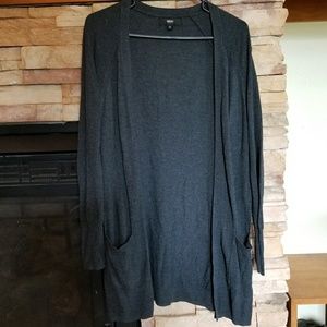 Mossimo Charcoal Cardigan