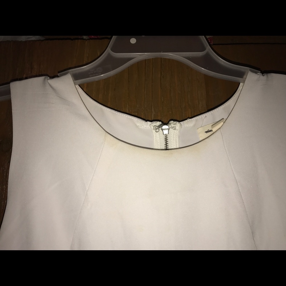 white dress