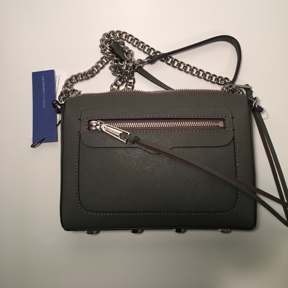 Rebecca Minkoff Avery Crossbody Bag in Charcoal