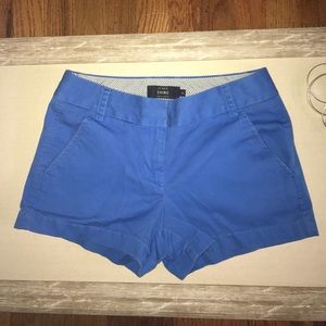 Jcrew blue shorts (size 0)