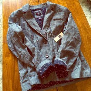 Denim blazer