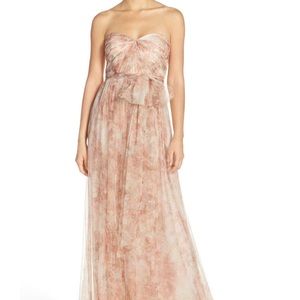Jenny Yoo Annabelle Tulle Convertible Column Gown