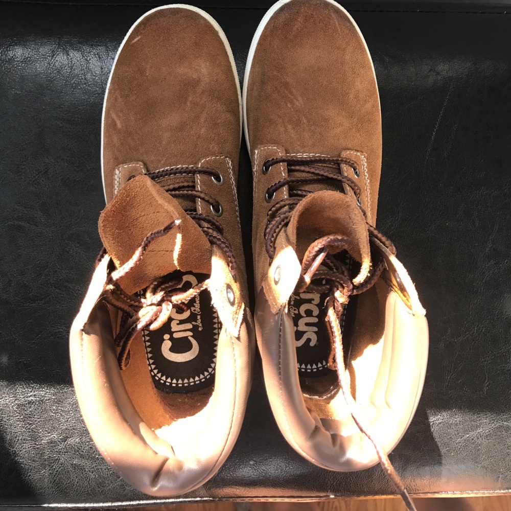 Sneaker Jamie Circus Sam Edelman Brown high cut