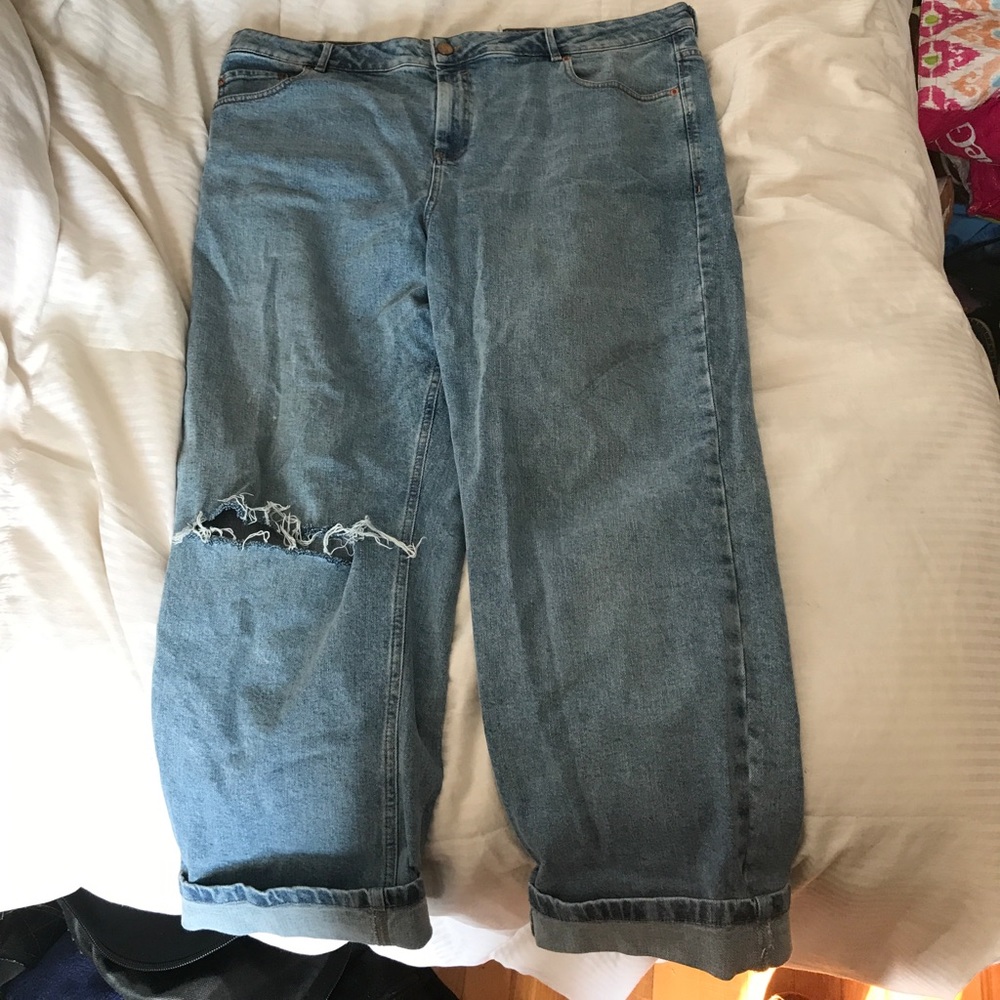 "Boyfriend" jeans