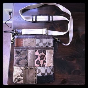 AUTHENTIC Coach Patchwork Crossbody Purse
