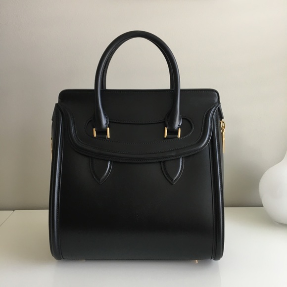 Alexander McQueen Handbags - alexander mcqueen heroine large
