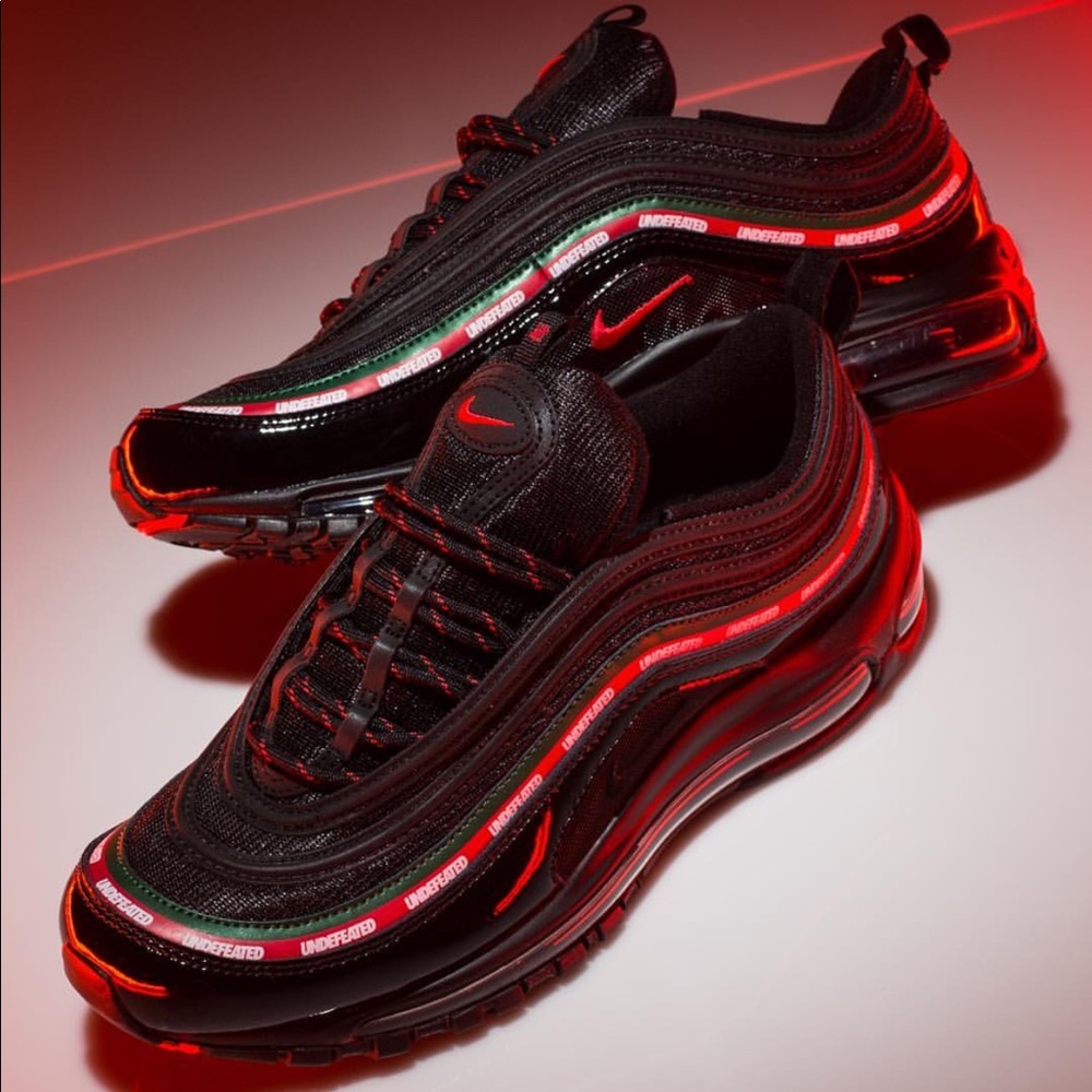 Undefeated x Nike size 9 black shoot an offer