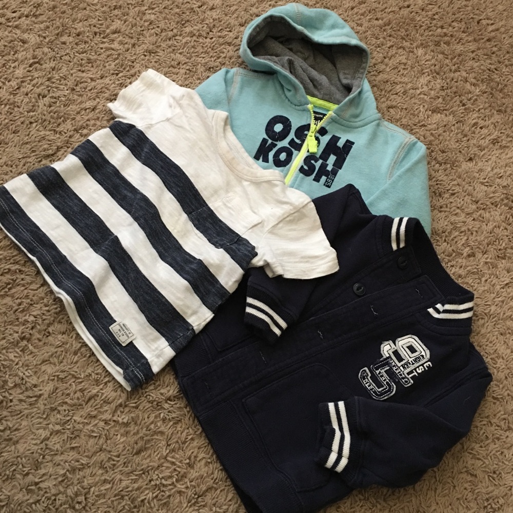OshKosh 18 Month 2 Jackets & Shirt Bundle