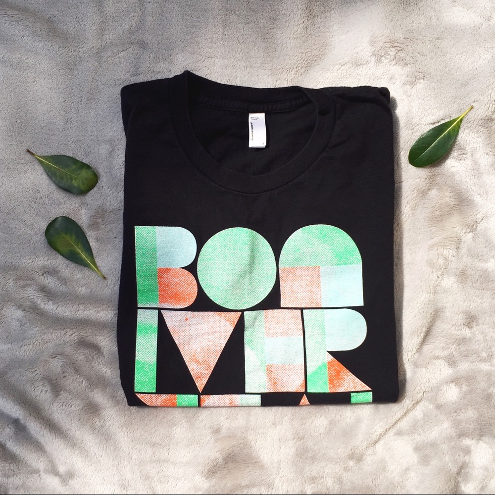 Bon Iver American Apparel Concert t-shirt