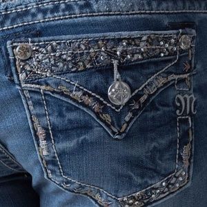Miss Me Boot Cut Stretch Jeans