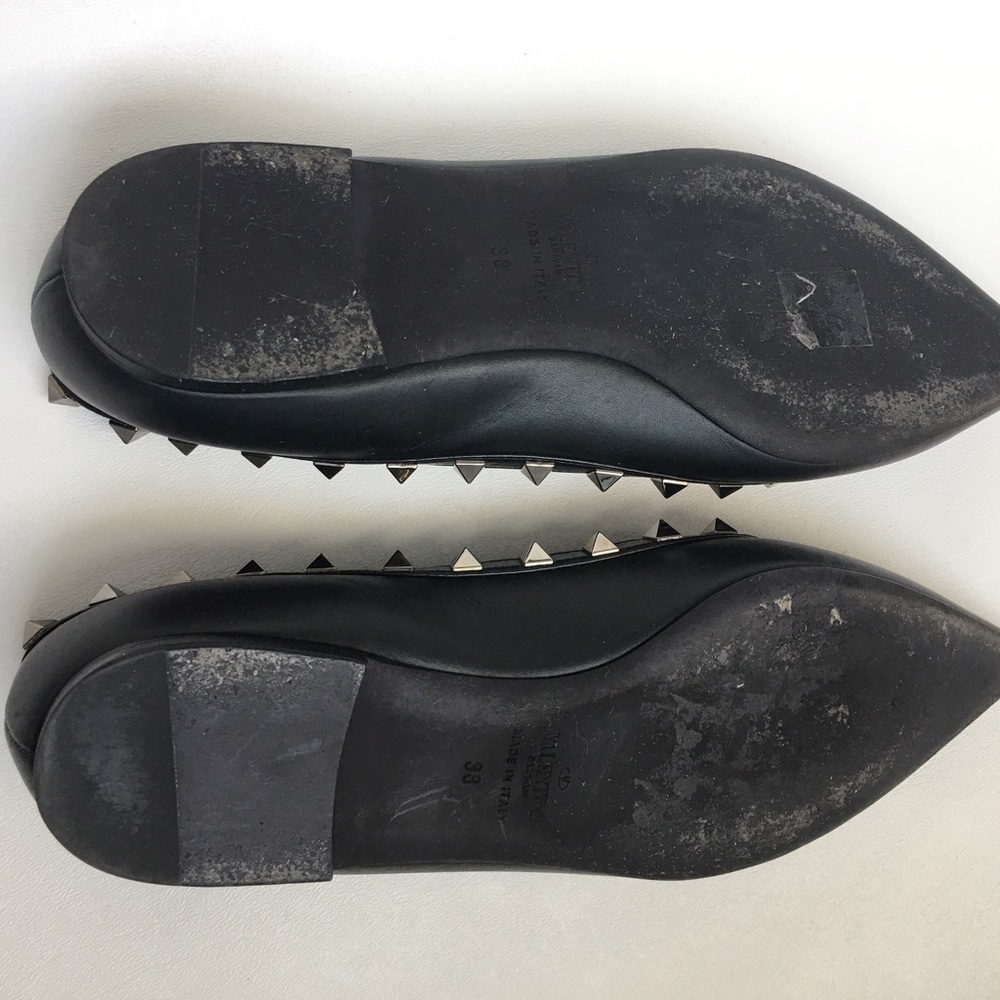 Valentino Rockstud Noir Flat - Picture 7 of 8