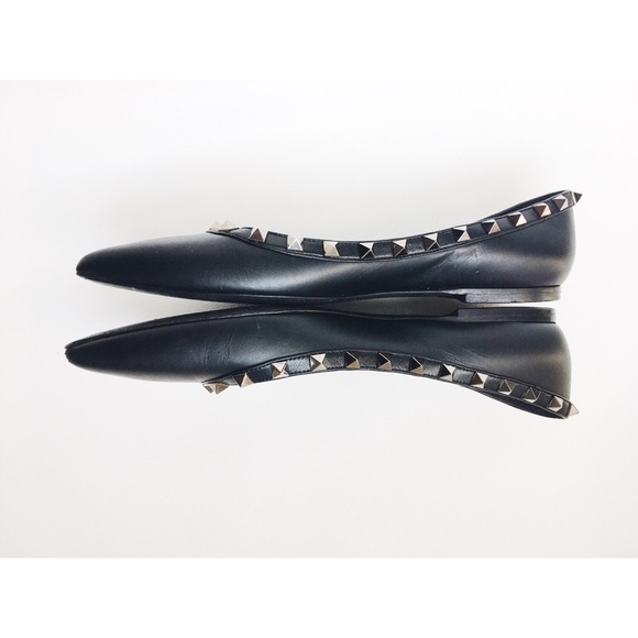 Valentino Rockstud Noir Flat - Picture 5 of 8