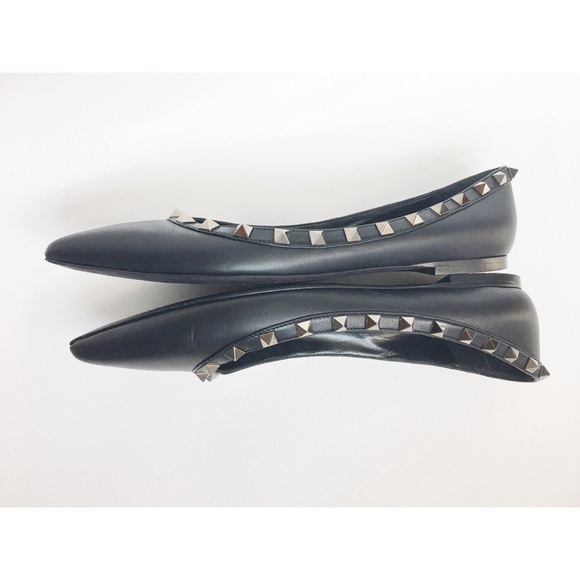 Valentino Rockstud Noir Flat - Picture 6 of 8