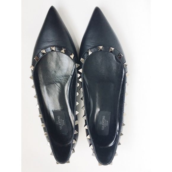 Valentino Rockstud Noir Flat - Picture 8 of 8