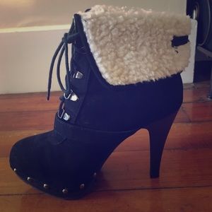 FINAL OFFER!!! NEVER WORN!!! Black studded bootie
